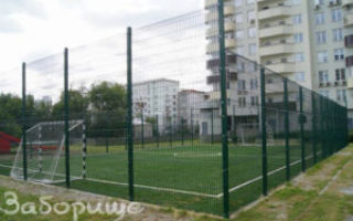Ограждения спортивных площадок и залов