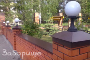 колпак с фонарем