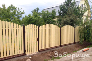 штакетник из метала