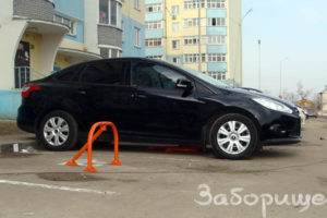 Складные стационарные барьеры